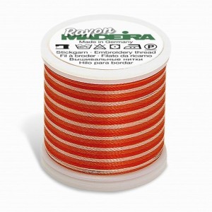 Madeira Rayon 40 Col.2022 200m Ombre Orange