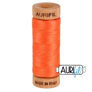 Aurifil 80 Firery Orange 274m