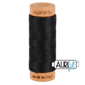 Col.2692 Aurifil 80 274m Black