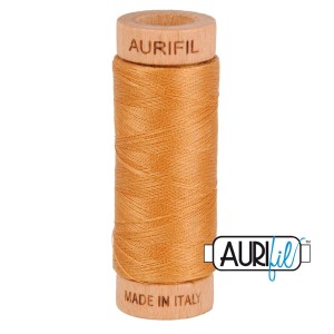 Aurifil 80 Amber Gold Col.2930 274m