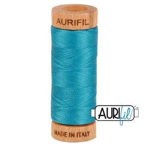 Aurifil 80 4182 Dark Turquoise  274m