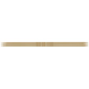 Knitting Pins: Double-Ended: Set of Five: Takumi Bamboo: 16cm x 2.00mm