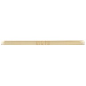 Knitting Pins: Double-Ended: Set of Five: Takumi Bamboo: 20cm x 2.50mm