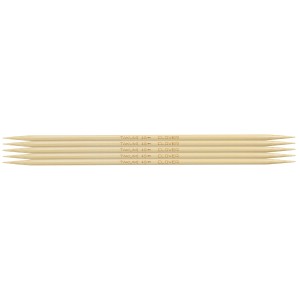 Knitting Pins: Double-Ended: Set of Five: Takumi Bamboo: 20cm x 4.50mm