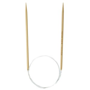 Knitting Pins: Circular: Fixed: Takumi Bamboo: 40cm x 3.25mm