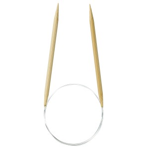 Knitting Pins: Circular: Fixed: Takumi Bamboo: 60cm x 6.00mm