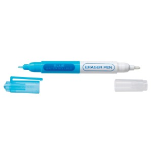 Clover Chacopen with Eraser: Water Soluble: Blue