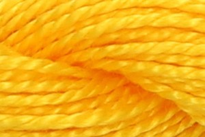 Anchor Pearl 5 Skein 5g (22m) Col.291 Yellow