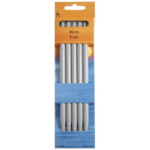 Pony Double Ended Knitting Pins Set of Five 20cm x 9.00mm