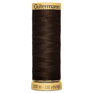 Gutermann Cotton 100m Deep Brown