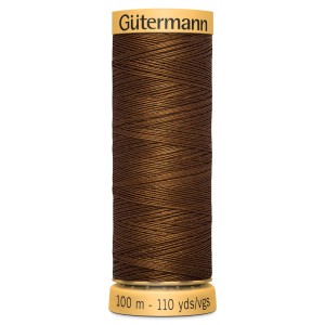 Gutermann Cotton 100m Bright Brown