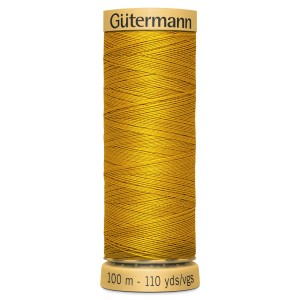 Gutermann Cotton 100m Yellow Stream
