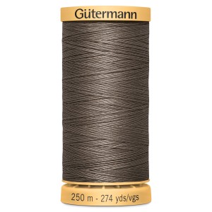 Gutermann Cotton 250m Medium Brown