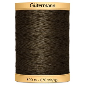 Gutermann Cotton 800m Dark Brown
