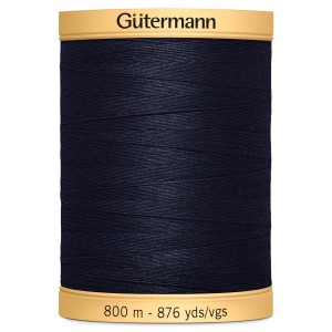 Gutermann Cotton 800m Blue Navy