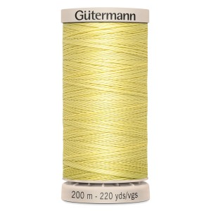 Gutermann Hand Quilt 200m Pale Yellow