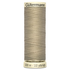 Gutermann Sew All 100m - Light Tan