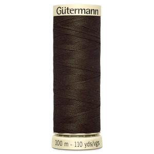 Gutermann Sew All 100m - Dark Brown