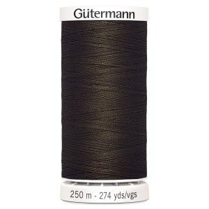 Gutermann Sew All 250m Chocolate Brown