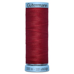 Gutermann Silk 100m Christmas Red