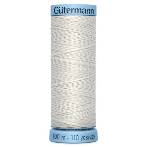 Gutermann Silk 100m Silver