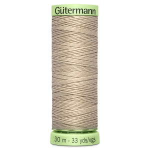 Gutermann Topstitch 30m White Coffee