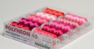 Madeira Polyneon 40 Pink Tonal Box - 10 x 1000m