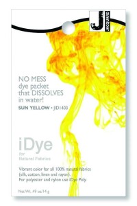 Jacquard iDye Fabric Dye Natural Fibres  14g  - Sun Yellow