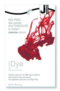 Jacquard iDye Fabric Dye Natural Fibres  14g  - Crimson