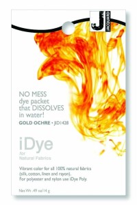 Jacquard iDye Fabric Dye Natural Fibres  14g  - Gold Ochre