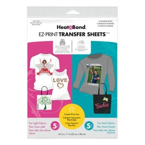 Heatnbond EZ Transfer Sheet Combo 10 pack.