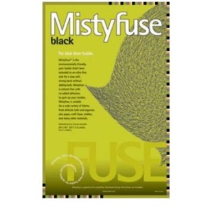 MistyFuse - Black 20" x 2.5 yds