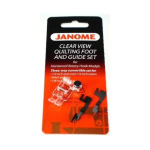 Janome Foot - Clear View Quilting Foot & Guide Set - Genuine Part