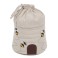 Craft Bag Round Drawstring Appliqué - Bee Hive