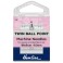 Hemline Twin Ball Point Sewing Machine Needle Size - 80/12 - 4mm gap