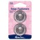 Hemline Snaps Fasteners Sew-On Silver 30mm Pack of 2