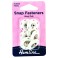 Hemline Snap Fasteners Sew-on Plastic 21.5mm White Pack of 4