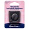 Hemline Magnetic Invisible Buttons 2 Pieces Black