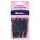 Hemline Hook-on Mini Suspenders Black - 2 pairs