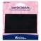 Hemline Quickfix Iron-On Cotton Patches Black - 11 x 25cm