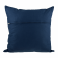 Navy Cushion Back with Zipper