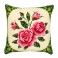 Vervaco Cross Stitch Cushion Kit - Pink Roses