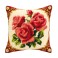 Vervaco Cross Stitch Cushion Kit - Red Roses