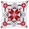 Vervaco Cross Stitch Cushion Kit - Snow Crystal II