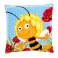 Vervaco Cross Stitch Cushion Kit - Maya in the Poppies