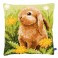 Vervaco Cross Stitch Cushion Kit - Little Hare