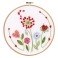 Embroidery Kit with Ring - Flowers