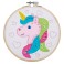 Embroidery Kit with Ring - Unicorn