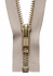 YKK Brass Metal Open Ended Zip in 41cm - Multiple Colours