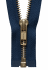 YKK Brass Metal Open Ended Zip in 41cm - Multiple Colours